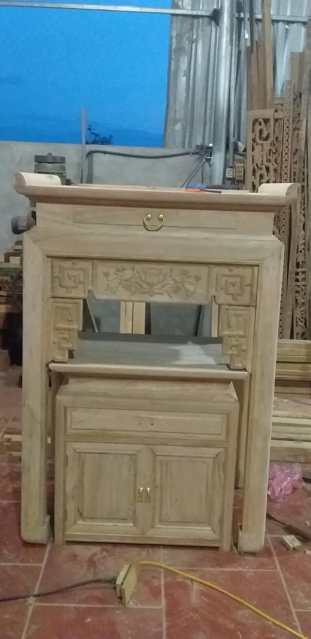 Mẫu tủ thờ gỗ nhỏ