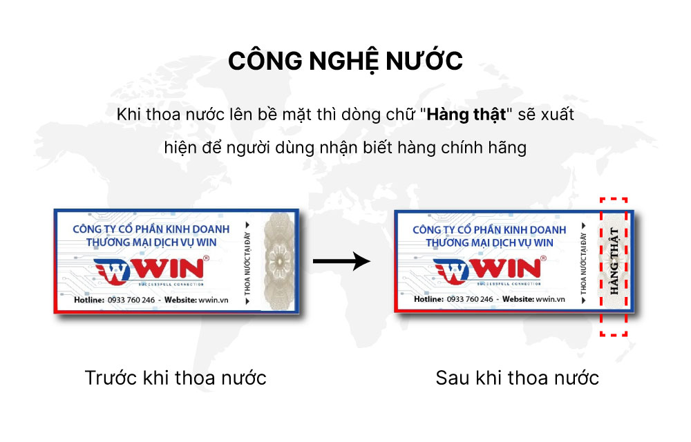 Tem chống hàng giả công nghệ nước là gì