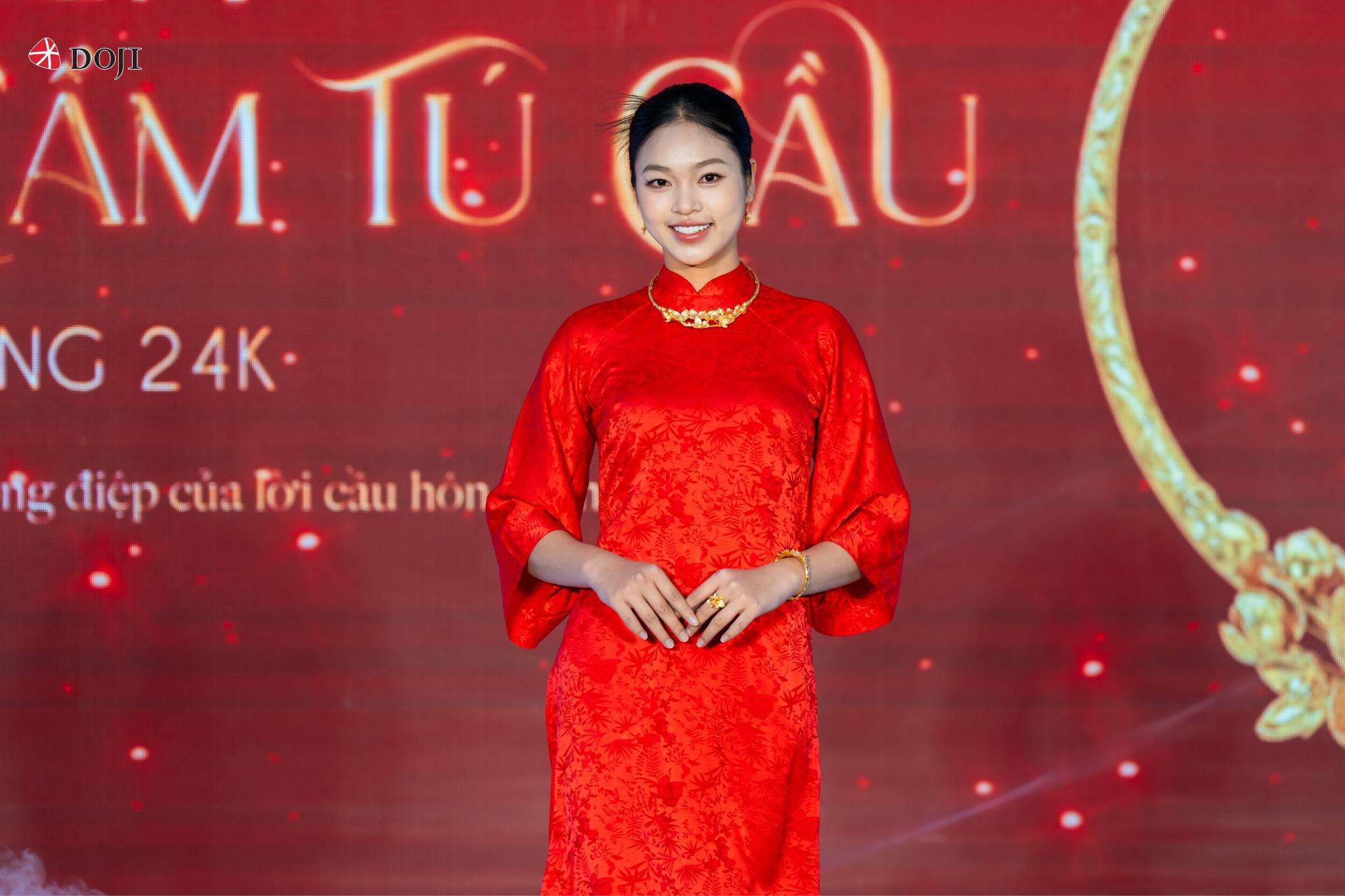 Kiềng cưới DOJI không chỉ mang lại giá trị thẩm mỹ mà còn thể hiện lời chúc phúc trọn vẹn cho cuộc sống hôn nhân